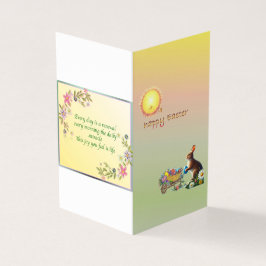 Osterbezogene Grußkarte