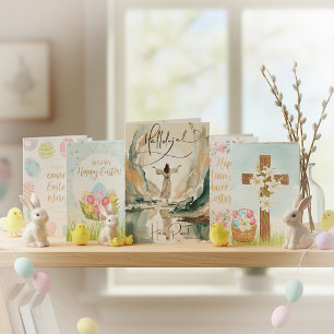 Osterbild Auferstehung Christi Feiertagskarte