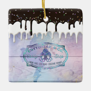 Osterblase Cottontail Candy Shop Signaturschokolad Keramikornament