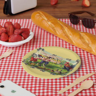 Osterblasen-Baseball-Teller Pappteller