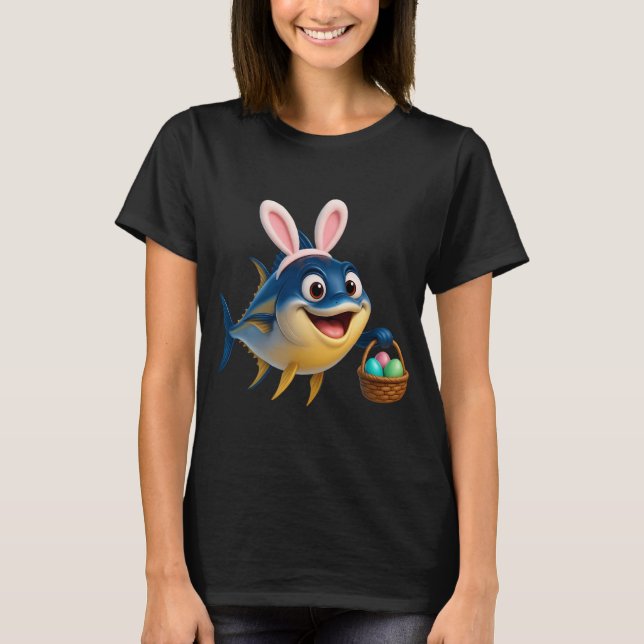 Osterblauer Thunfisch T-Shirt (Vorderseite)