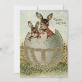 Osterblich-farbene Eierfarm Einladung