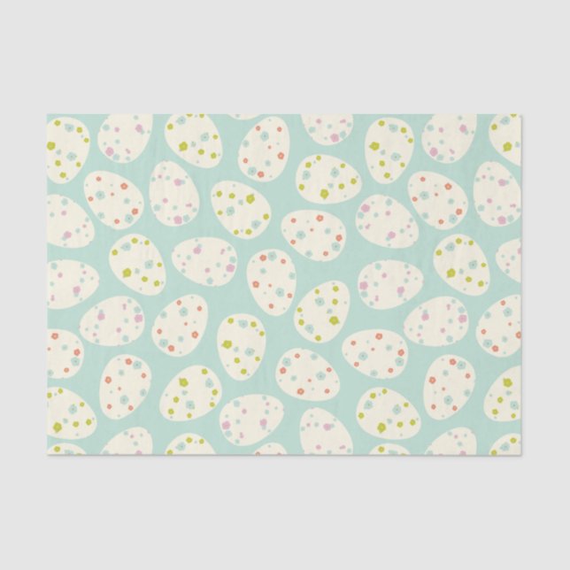 Osterblumenäpfel Seidenpapier (Vorderseite)