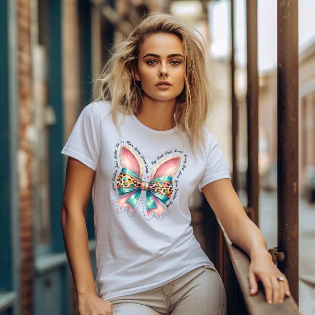 Osterbow mit sonnigen Ohren T-Shirt (Von Creator hochgeladen)