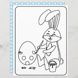 Osterbraun- und Eierfarbpapier für Kinder