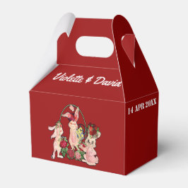 Osterbrunch Blumenkronen Bunny Frische Weinkultur Geschenkschachtel