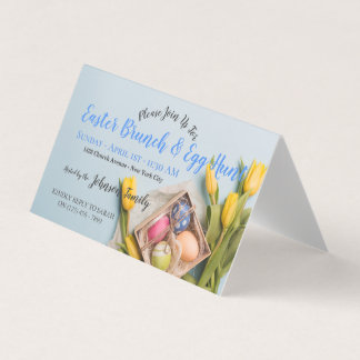 Osterbrunch Ei Hunt Osterfeier Einladung