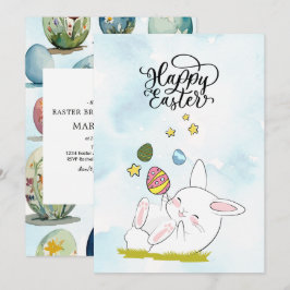 Osterbrunch & Eierjagd | Niedliche Ostern-Eier Einladung
