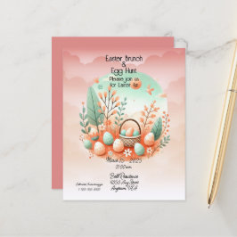 Osterbrunch & Eierjagd Orange Green