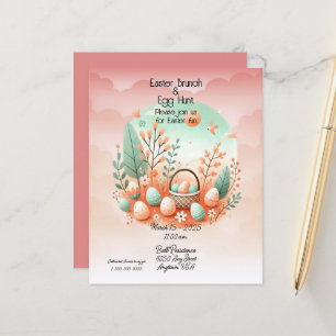 Osterbrunch & Eierjagd Orange Green