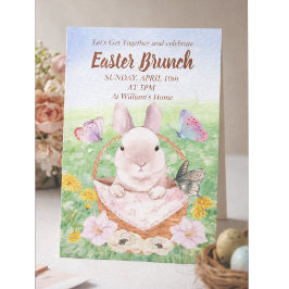 Osterbrunch-Häschen Einladung