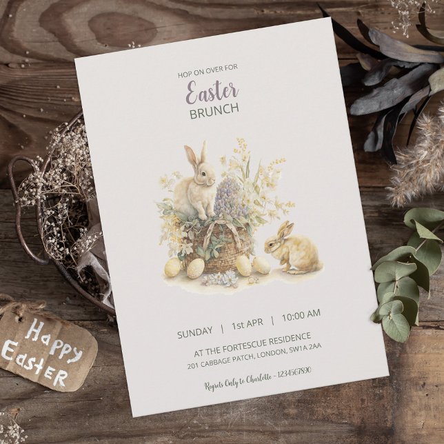 Osterbrunch Sonnige Einladung (Von Creator hochgeladen)