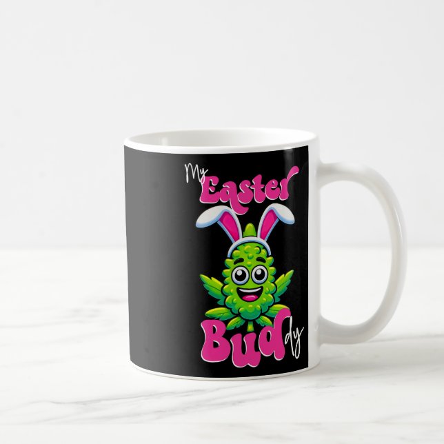 Osterbud Funny Week Rauchen Blume Tag Kaffeetasse (Rechts)