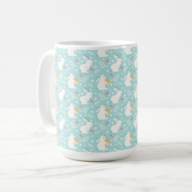 OsterBunnies Kaffeetasse (Vorderseite Links)