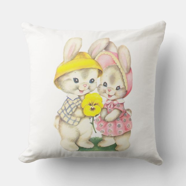 OsterBunnies Kissen (Vorderseite)