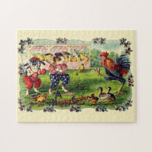 Osterbunny Baseball Puzzle
