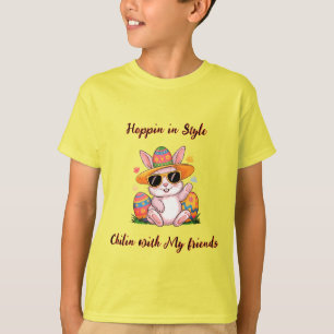 Osterbunny Egg Funny Kids' Basic Teeshirt T-Shirt