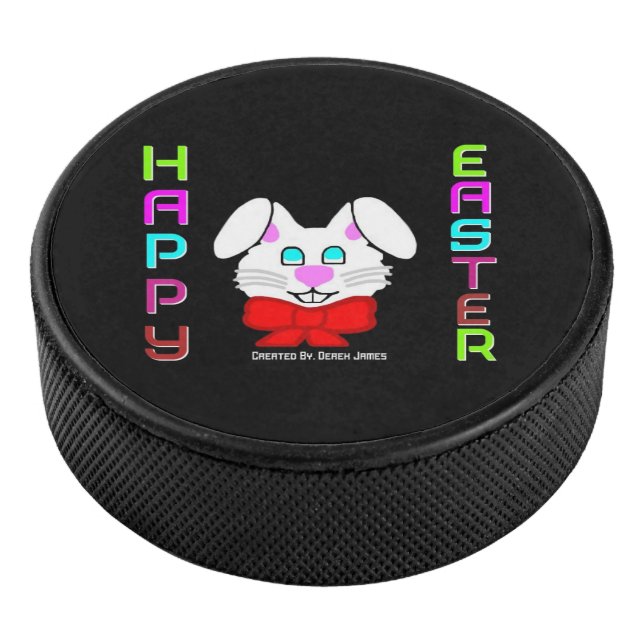 Osterbunny Hockey Puck (3/4)