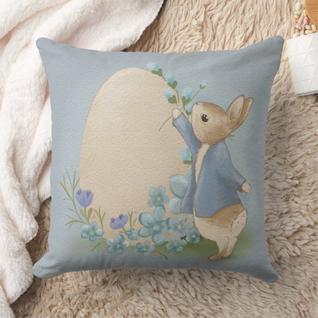 Osterbunny Peter Throw Kissen (Decke)