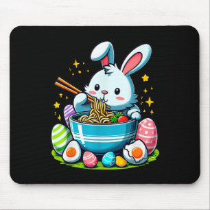 Osterbunny Ramen Kawaii Japanisch Noodle Frauen Ki Mousepad