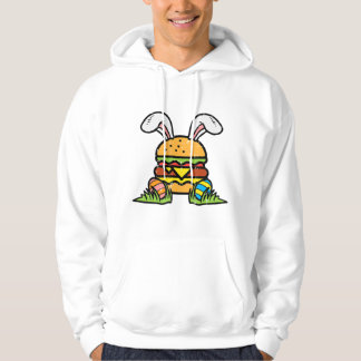 Osterburger Bunny Egg Niedlich Food Feinschmecker  Hoodie