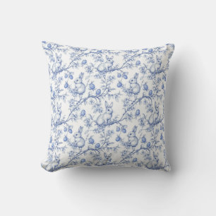 OsterChinoiserie Toile De Jouy Pillow Kissen