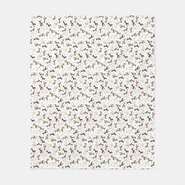 OsterDackel Fleecedecke (Vorderseite)