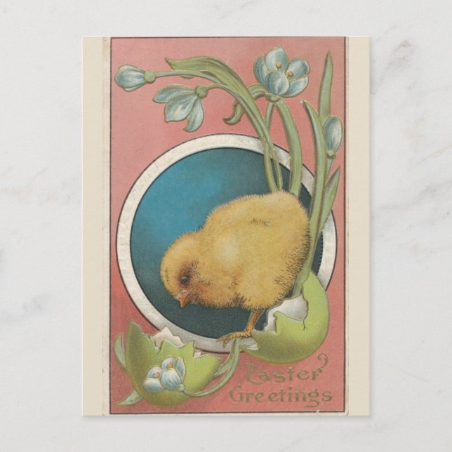 Osterdesign 1910 postkarte (Vorderseite)
