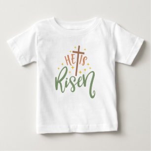 Osterdesign ist er verschwunden baby t-shirt