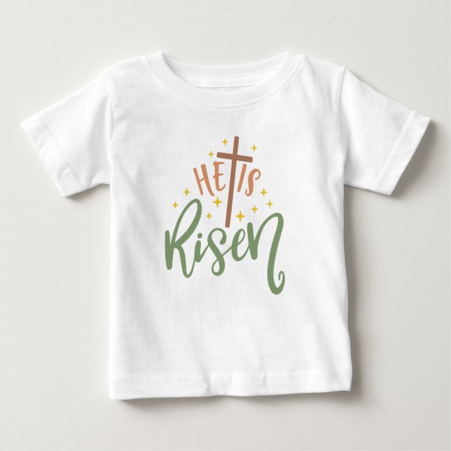 Osterdesign ist er verschwunden baby t-shirt (Vorderseite)