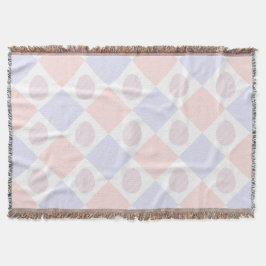 Osterdiamantmuster mit dekorierten Eiern Decke