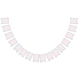 Osterdiamantmuster mit dekorierten Eiern Wimpelkette