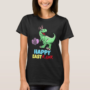 Osterdinosaur Happy Eastrawr T Rex Dinosaur Egg T-Shirt