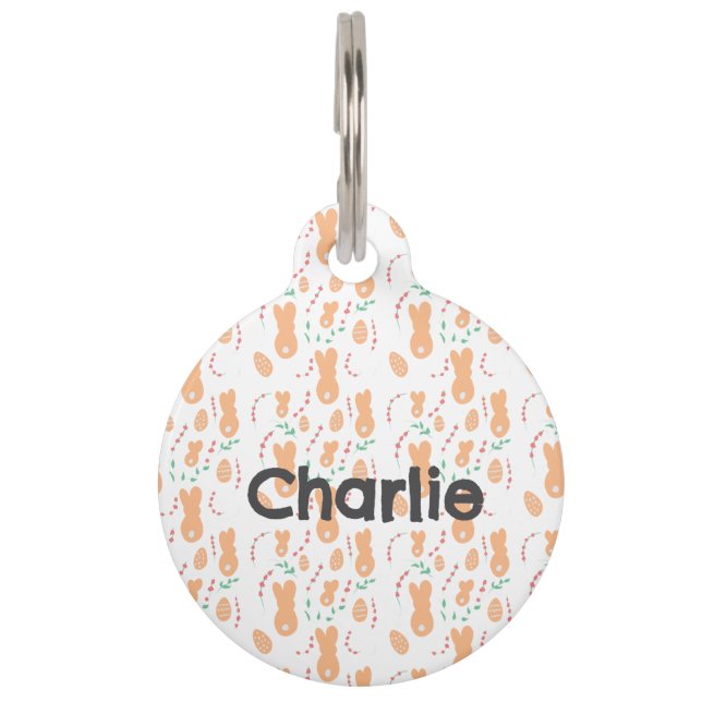 Osterdog Bandana Haustiermarke (Vorderseite)