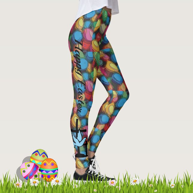 OSTERE Leggings Bunny Egg Yoga Pants Girls (Von Creator hochgeladen)
