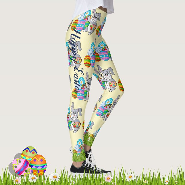 OSTERE Leggings Bunny Egg Yoga Pants Girls (Von Creator hochgeladen)