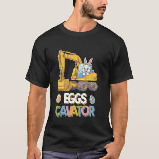 Osterei-Ausgräber Osterhase Bagger Kleinkind Junge T-Shirt