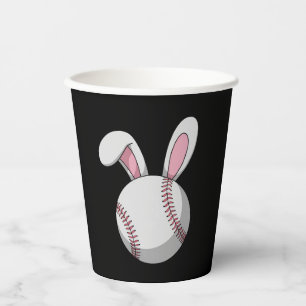 Osterei Baseball Hase Hübsche Kaninchenohren Pappbecher