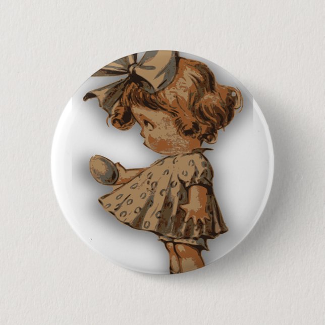 Osterei Button (Vorderseite)