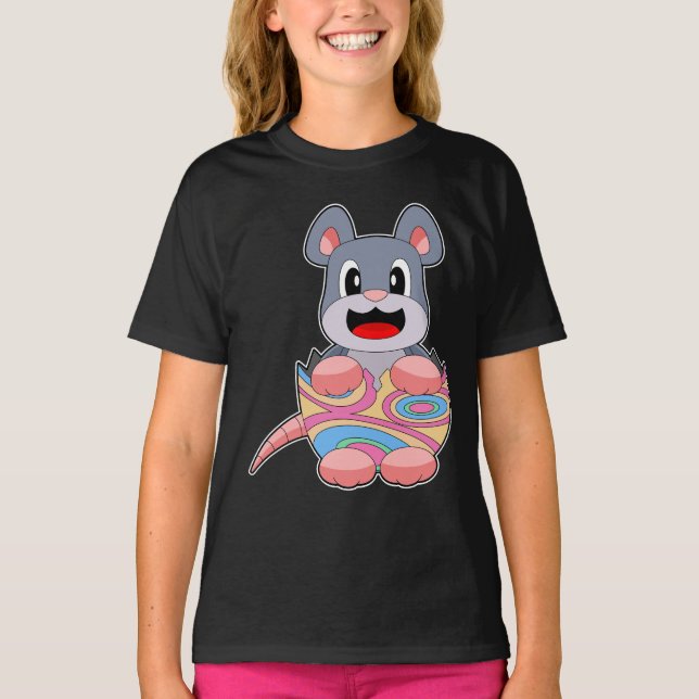 Osterei der Maus T-Shirt (Vorderseite)