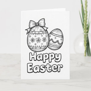 Osterei Frohe Ostern Karte