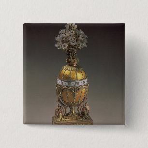 Osterei in Form eines Vase Button