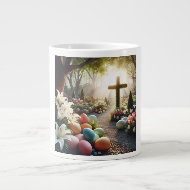 Osterei/Lilly Jumbo-Tasse (Vorderseite)