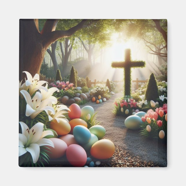 Osterei/Lilly Magnet (Vorne)