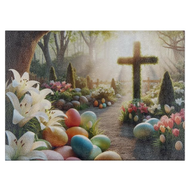 Osterei/Lilly Schneidebrett (Vorderseite)