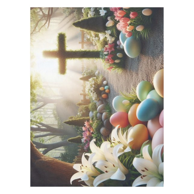 Osterei/Lilly Tischdecke (Vorderseite)