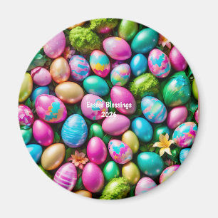 ~ Osterei-Magnet ~ Mehrfarbig ~ Magnet
