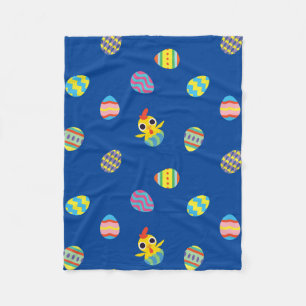 Osterei-Muster Peekaboo-Scheunen-Ostern   Fleecedecke