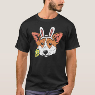 Osterei Welsh Corgi Hasenohren Hundebesitzer Männe T-Shirt