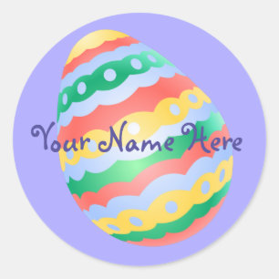 Ostereier-Aufkleber Classic Ostereier Runder Aufkleber